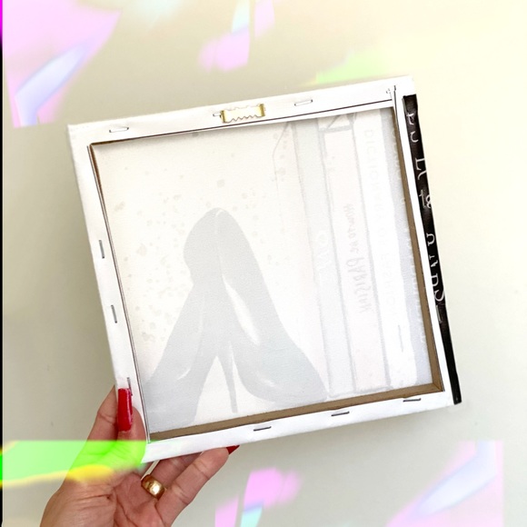 Set of Two Canvases Decor Chic Glam Designer Boss Fashion Gold Metallic - Picture 4 of 7